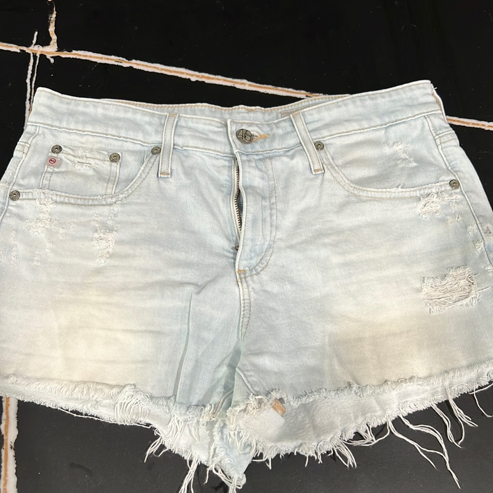 AG denim shorts